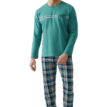 Minerva ανδρική χειμερινή πυζάμα Superior 90-71258-308