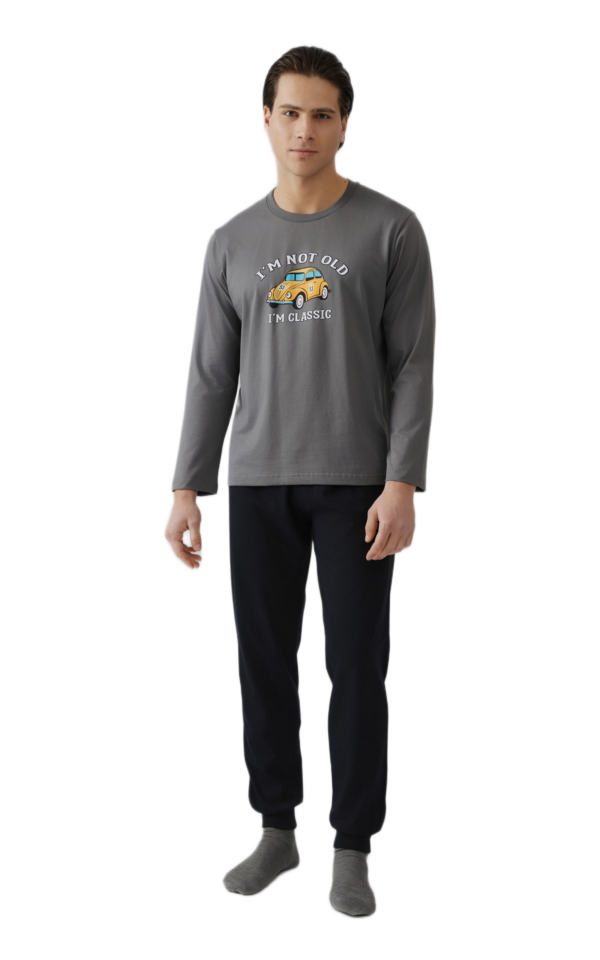 Minerva ανδρική χειμερινή πυζάμα I'm Classic 90-71278-329 Minerva ανδρική χειμερινή πυζάμα I'm Classic 90-71278-329