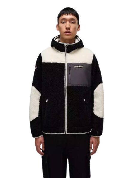 Nappijri ανδρικό μπουφάν φλις με κουκούλα NP0A4GNTMCB1