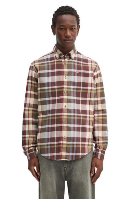 Napapijri ανδρική καρό πουκάμισο μακρυμάνικο NP0A88TLCBX1