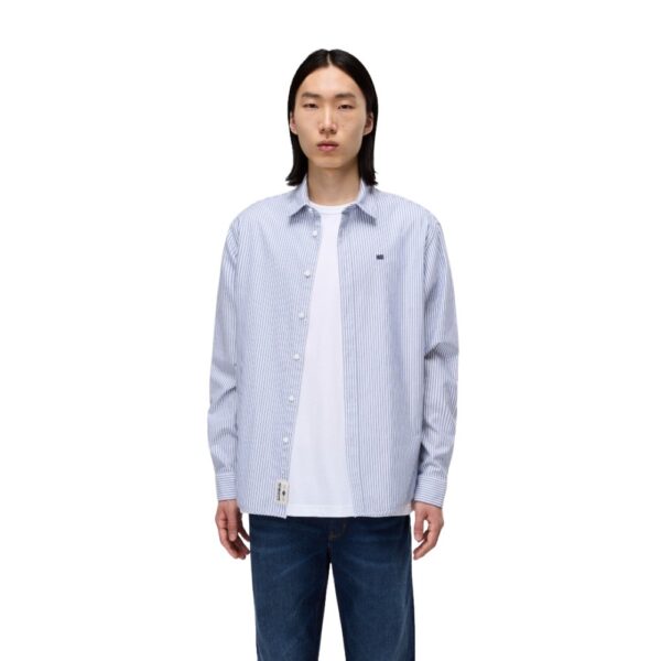 Napapijri ανδρικό πουμάκιμο μακρυμάνικο με ρίγες Napapijri ανδρικό πουμάκιμο μακρυμάνικο με ρίγες