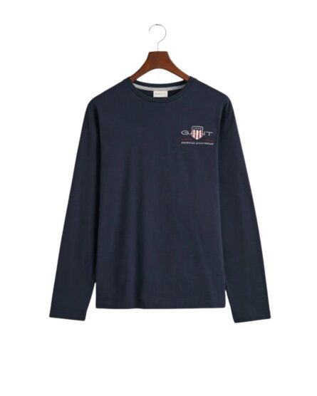Gant ανδρική μπλούζα μακρυμάνικη λογότυπο Archive Shield 3G2004058