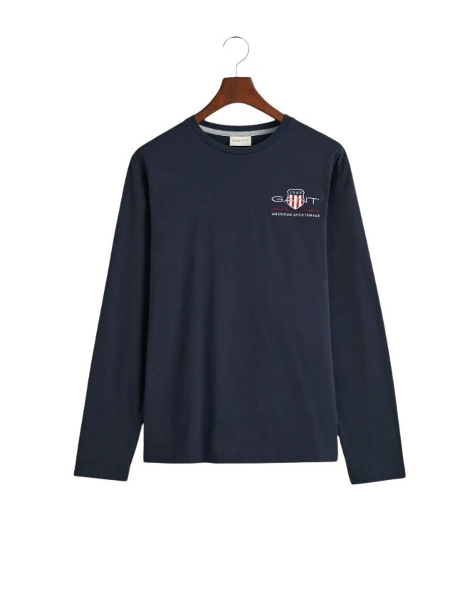 Gant ανδρική μπλούζα μακρυμάνικη λογότυπο Archive Shield 3G2004058