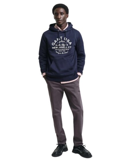 Gant ανδρικό παντελόνι chinos σε στενή γραμμή 3G1505221-34