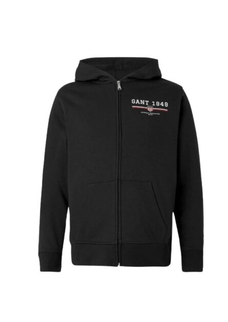 Gant ανδρική ζακέτα φούτερ με κουκούλα και λογότυπο 3G2067041