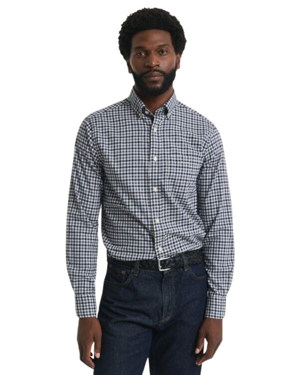 Gant ανδρικό πουκάμισο καρό σε κανονική γραμμή 3G3250233 Gant ανδρικό πουκάμισο καρό σε κανονική γραμμή 3G3250233