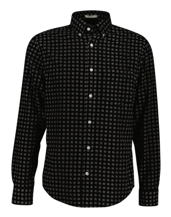 Gant ανδρικό πουκάμισο κοτλέ με μοτίβο 3G3250252