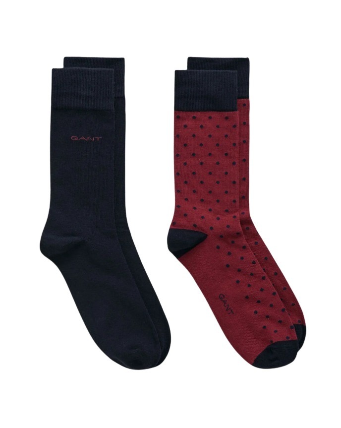 Gant ανδρικές κάλτσες Dot & Solid σετ 2 ζεύγη 3G9960260