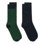 Gant ανδρικές κάλτσες Dot & Solid σετ 2 ζεύγη 3G9960260