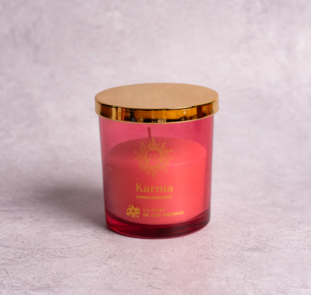 Corona Di Fiori Αρωματικό κερί Karma με περγαμόντο & ginger 150gr La Casa De Los Aromas 626631