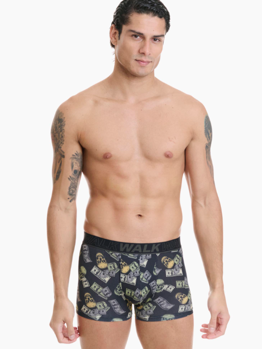 Walk ανδρικό boxer Skulls W1754-9