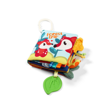 A-Play BabyOno: Εκπαιδευτικό μαλακό βιβλίο - Forest trip BN1513