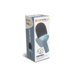 A-Play KIDYWOLF: Μικρόφωνο Karaoke επαναφορτιζόμενο με φως & bluetooth - Blue KDW-181245