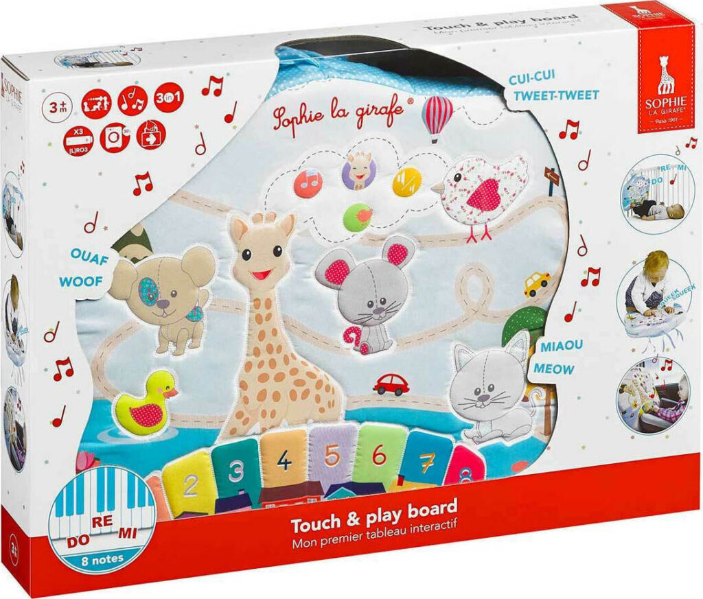 A-Play Σόφι Καμηλοπάρδαλη Μουσικό πάνελ δραστηριοτήτων "Touch & Play" S230833