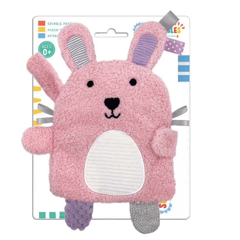 Susaeta Bunny puppet soft book 2676