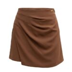 Toi & Moi γυναικείο μονόχρωμο ντραπέ skort 20-5842-126