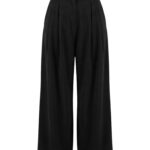 Toi & Moi γυναικείο wide leg παντελόνι με πιέτες 20-5892-126