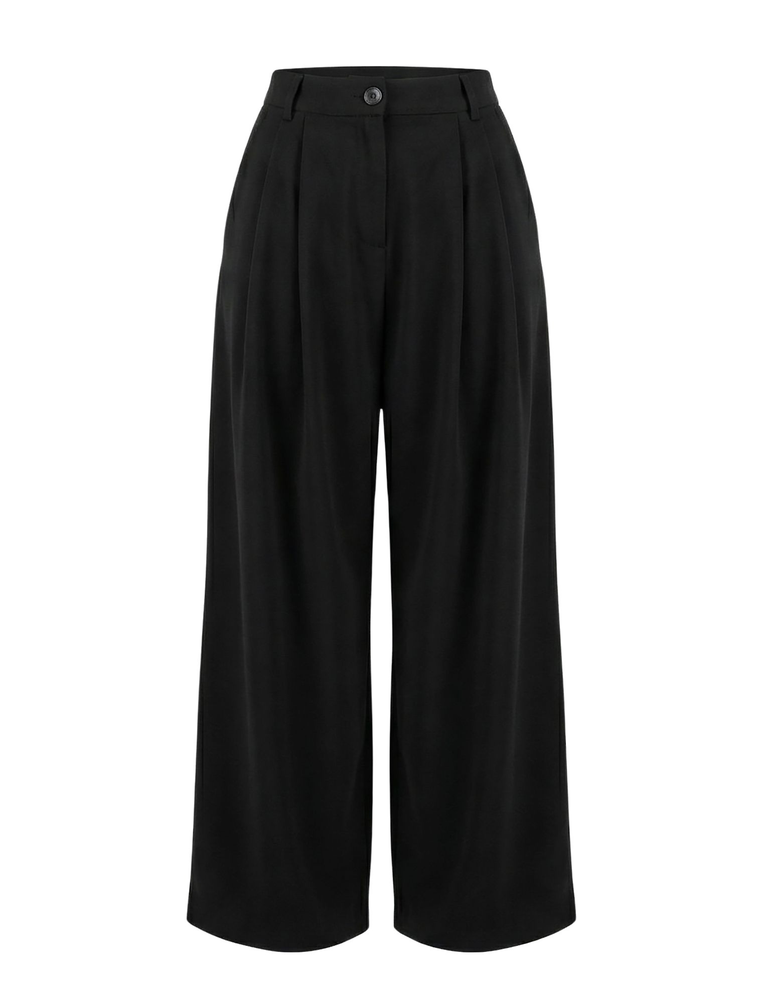 Toi & Moi γυναικείο wide leg παντελόνι με πιέτες 20-5892-126