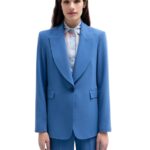 Toi & Moi γυναικείο μονόχρωμο blazer σε ίσια γραμμή 40-0853-126