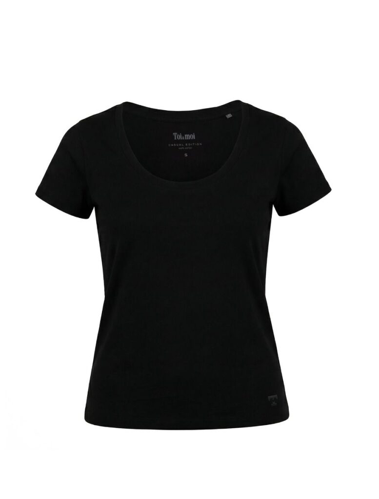 Toi & Moi γυναικείο μονόχρωμο t-shirt 80-6613-126