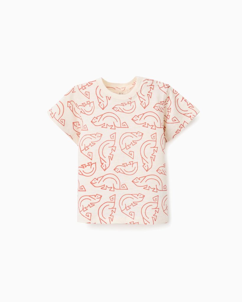 Zippy βρεφικό t-shirt με δεινόσαυρους για μικρό αγοράκι ZBBAP0303_26008
