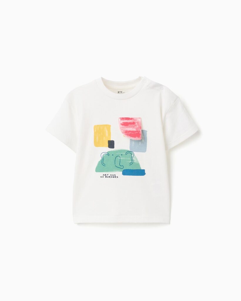 Zippy βρεφικό t-shirt με τύπωμα για μικρό αγοράκι ZBBAP0303_26015