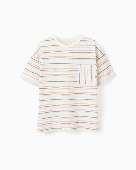 Zippy παιδικό t-shirt ριγέ για μικρό αγόρι ZKBAP0303_26027