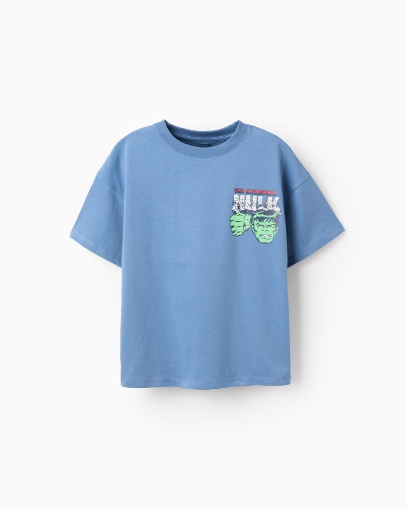 Zippy παιδικό t-shirt Hulk για μικρό αγόρι ZKBAP0303_26035