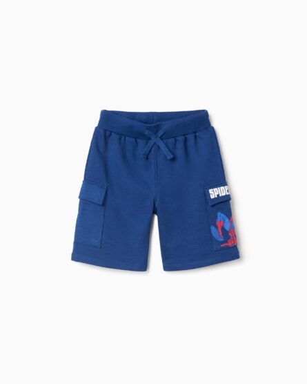 Zippy παιδικό fleece σορτάκι Spiderman για αγόρι ZKBAP0402_26011