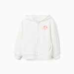 Zippy παιδική fleece ζακέτα με κουκούλα για κορίτσι ZKGAP0201_26006