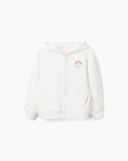 Zippy παιδική fleece ζακέτα με κουκούλα για κορίτσι ZKGAP0201_26006