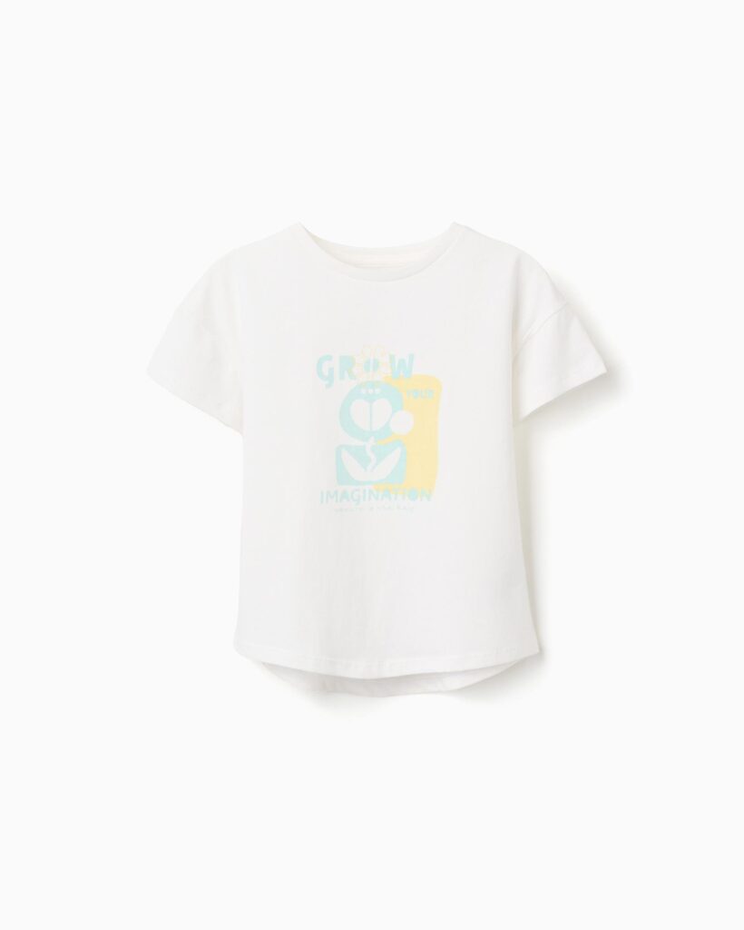 Zippy παιδικό t-shirt στάμπα για μικρό κορίτσι ZKGAP0303_26005