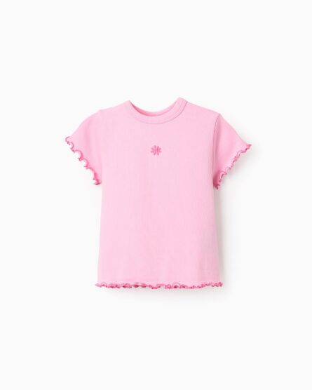 Zippy παιδικό rib t-shirt για μικρό κορίτσι ZKGAP0303_26005