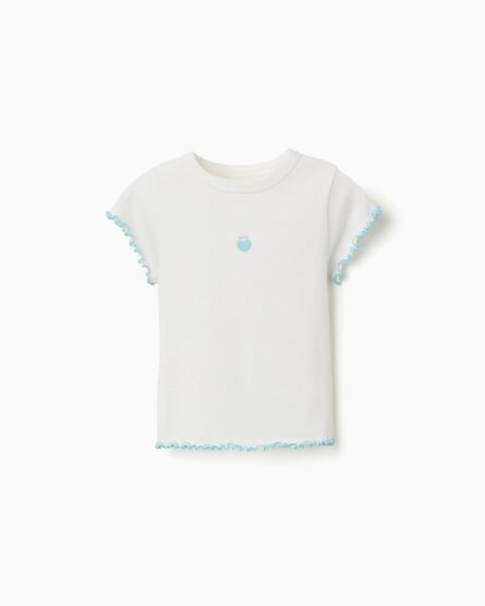 Zippy παιδικό rib t-shirt για μικρό κορίτσι ZKGAP0303_26005