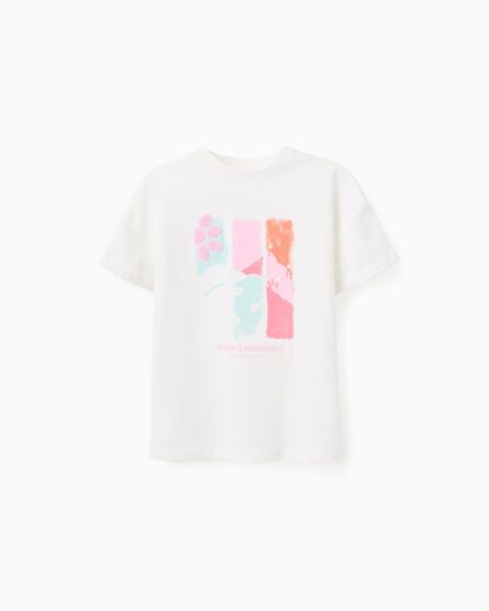 Zippy παιδικό t-shirt στάμπα για μικρό κορίτσι ZKGAP0303_26007
