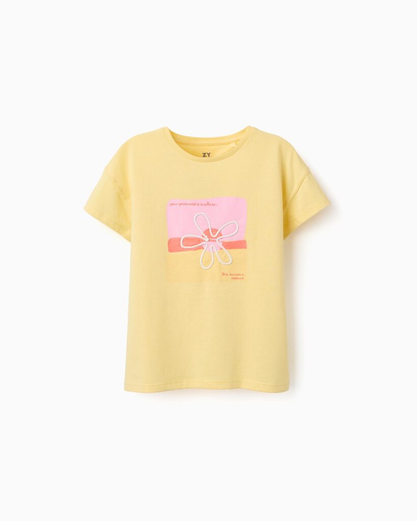 Zippy παιδικό t-shirt τύπωμα για μικρό κορίτσι ZKGAP0303_26010