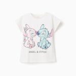 Zippy παιδικό t-shirt Stitch για μικρό κορίτσι ZKGAP0303_26017