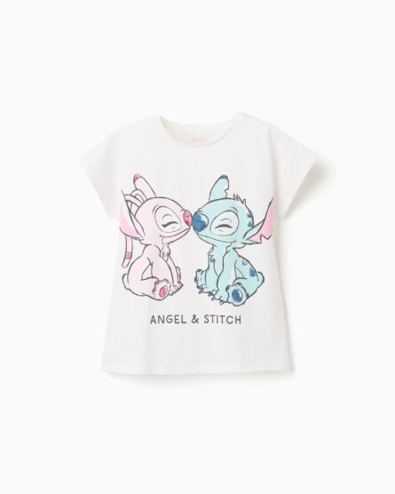 Zippy παιδικό t-shirt Stitch για μικρό κορίτσι ZKGAP0303_26017