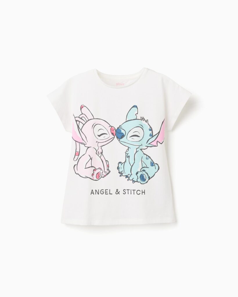Zippy παιδικό t-shirt Stitch για μικρό κορίτσι ZKGAP0303_26017