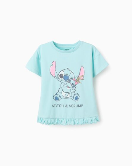 Zippy παιδικό t-shirt Stitch για μικρό κορίτσι ZKGAP0303_26019