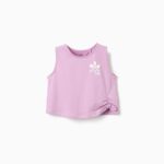 Zippy παιδικό αμάνικο t-shirt με σούρα για μικρό κορίτσι ZKGAP0303_26040