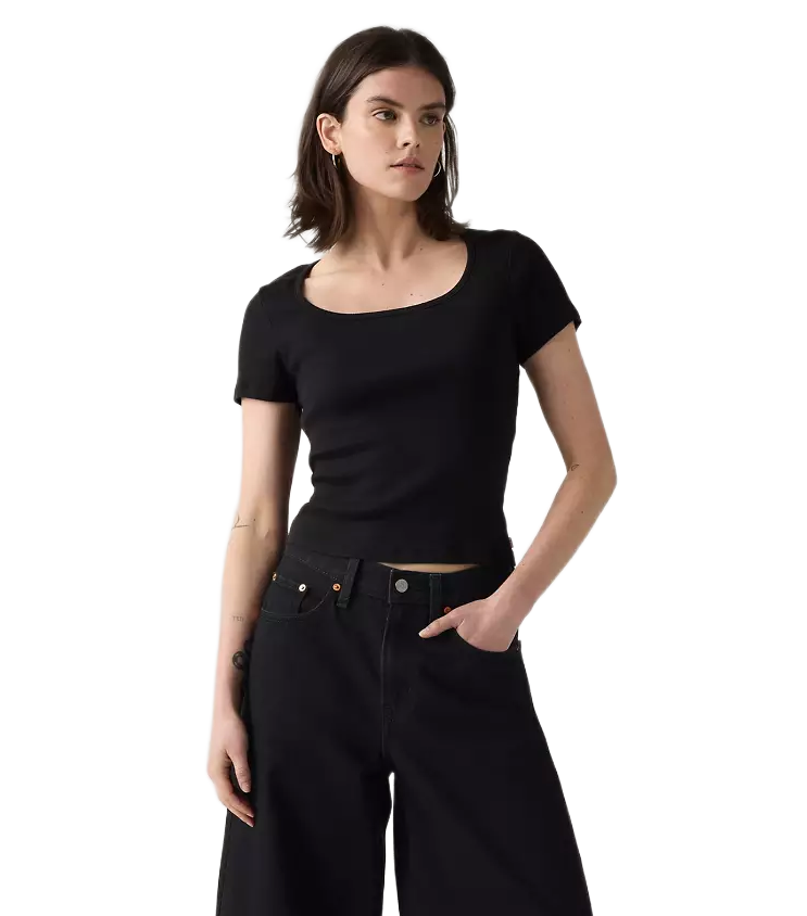 Levi's γυναικείο μονόχρωμο t-shirt 003PU0001