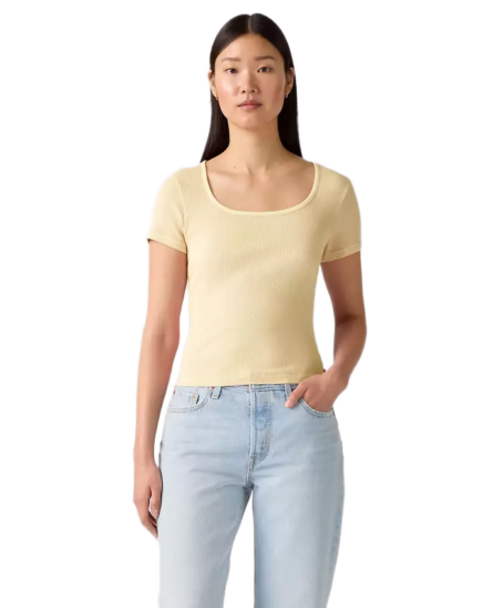 Levi's γυναικείο μονόχρωμο t-shirt 003PU0012