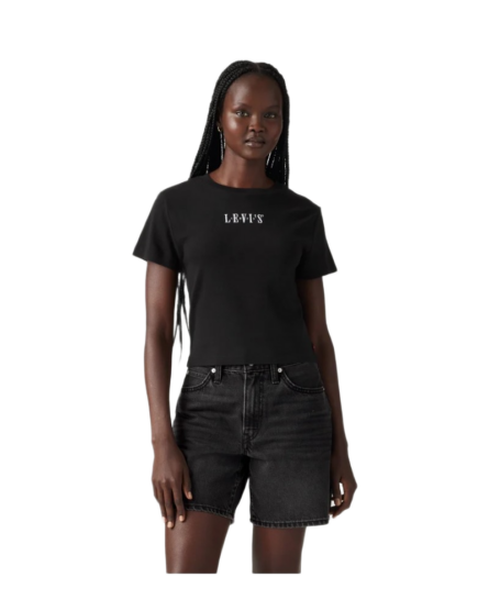Levi's γυναικείο μονόχρωμο t-shirt slim A87980044