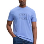 Tommy Hilfiger ανδρικό t-shirt με λογότυπο DM0DM22317