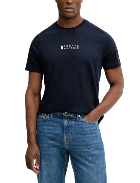 Tommy Hilfiger ανδρικό t-shirt με λογότυπο MW0MW41453