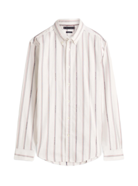 Tommy Hilfiger ανδρικό ριγέ πουκάμισο MW0MW41693