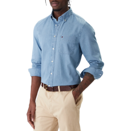 Tommy Hilfiger ανδρικό βαμβακερό πουκάμισο MW0MW41689