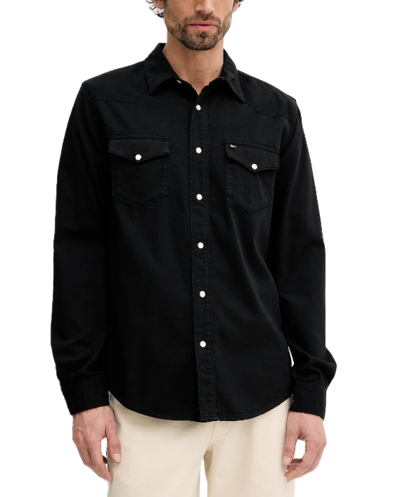 Tommy Hilfiger ανδρικό τζιν πουκάμισο MW0MW40684