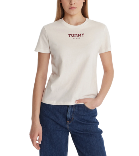 Tommy Hilfiger γυναικείο μονόχρωμο t-shirt DW0DW21842